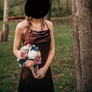 Formal floor length dress